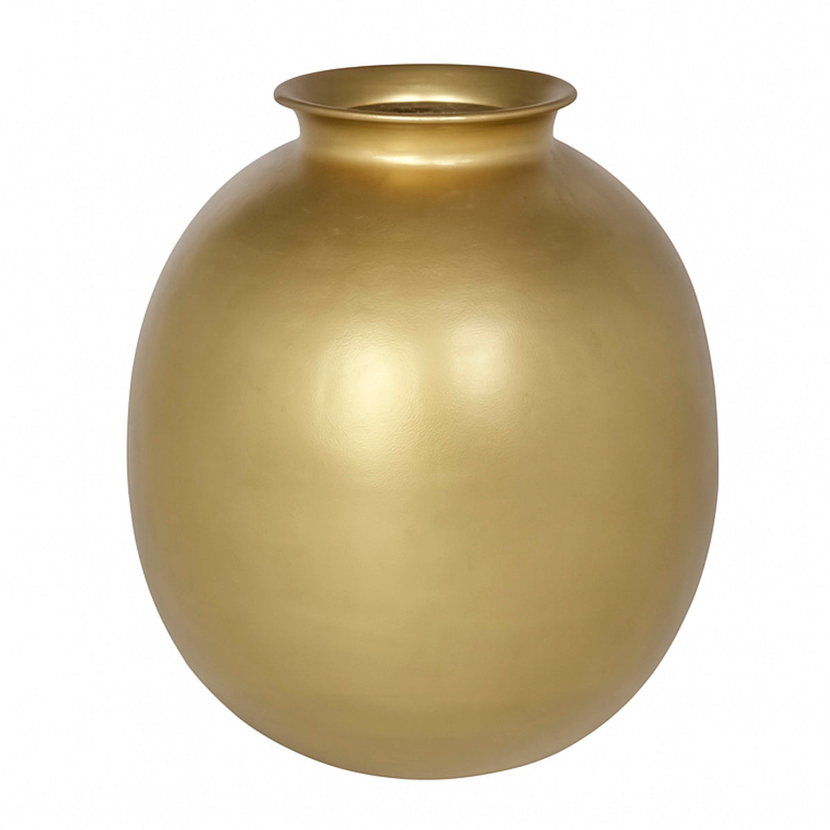 Vase matki ALU/BRONZE 44x44x54