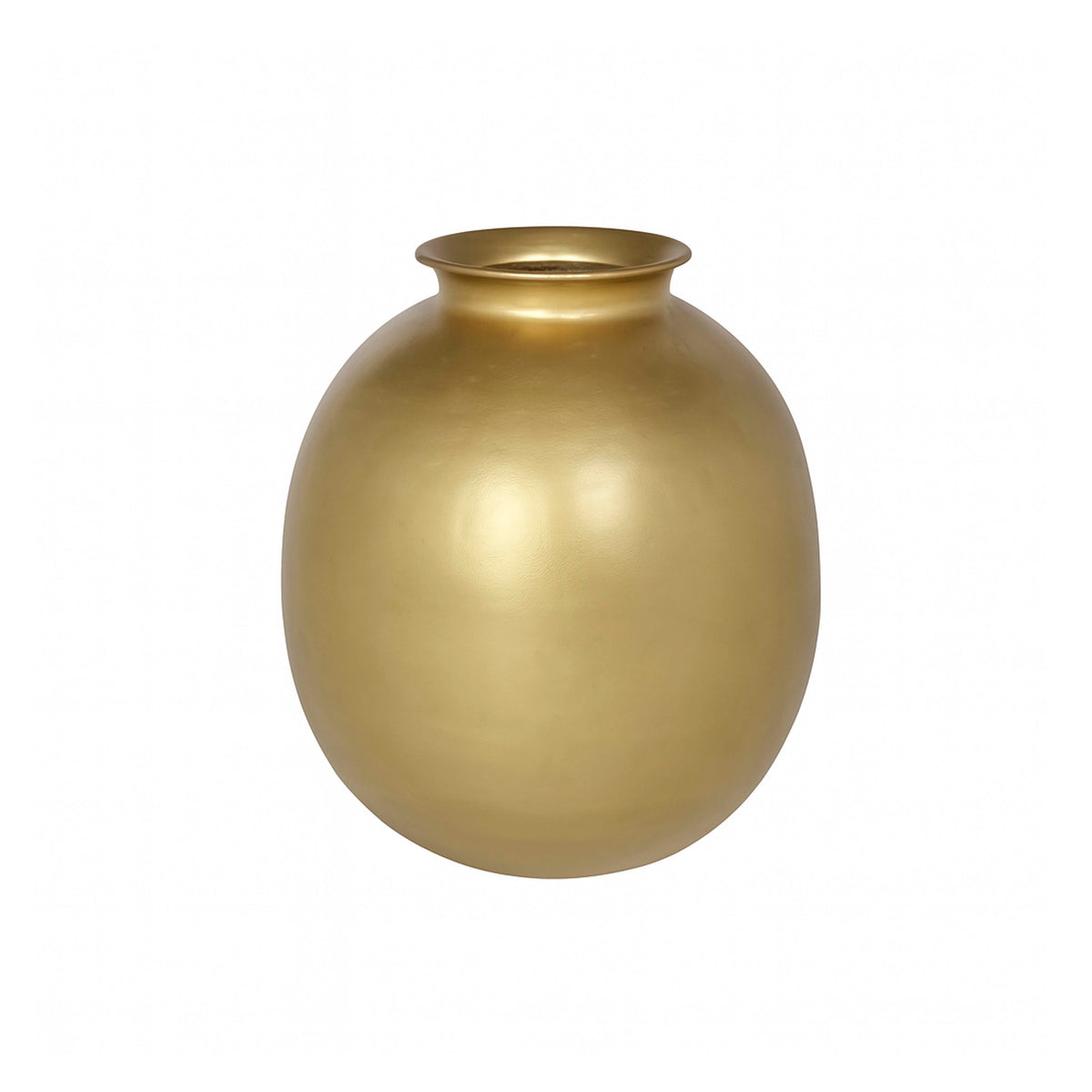 Vase matki ALU/BRONZE 39x39x44