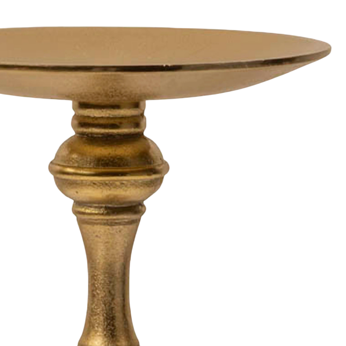 Candle holder ALU RAW/BRONZE 22x22x48
