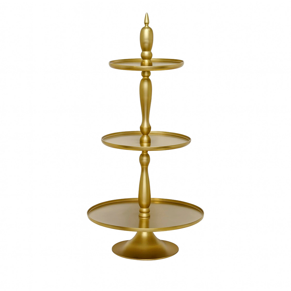 Etagere 3 tier ALU/NEW BRONZE 50x50x100