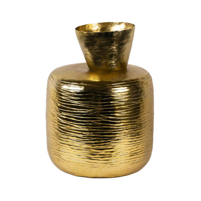 OUTLET Vase ALU RAW/BRONZE 24x24x34
