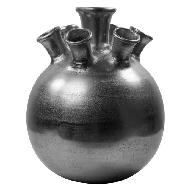 Vase 7 mouth ALU RAW/NI 31x31x37