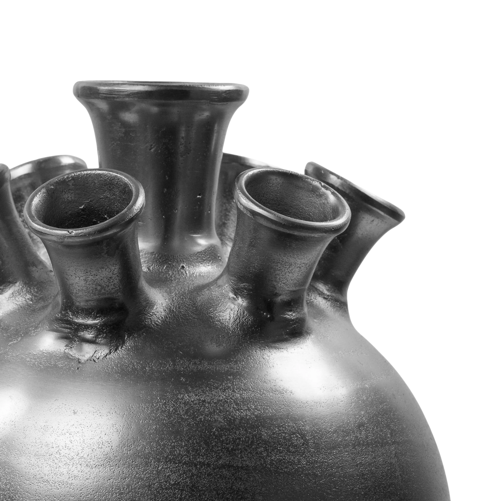 Vase 7 mouth ALU RAW/NI 31x31x37