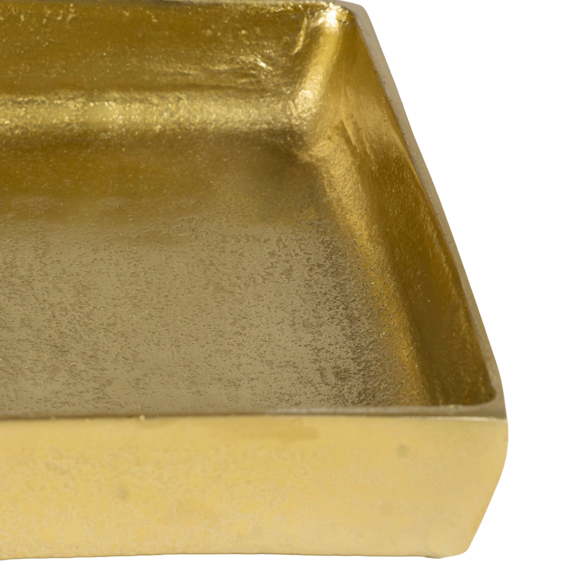 Plate square ALU RAW/NEW BRONZE 16x16x3