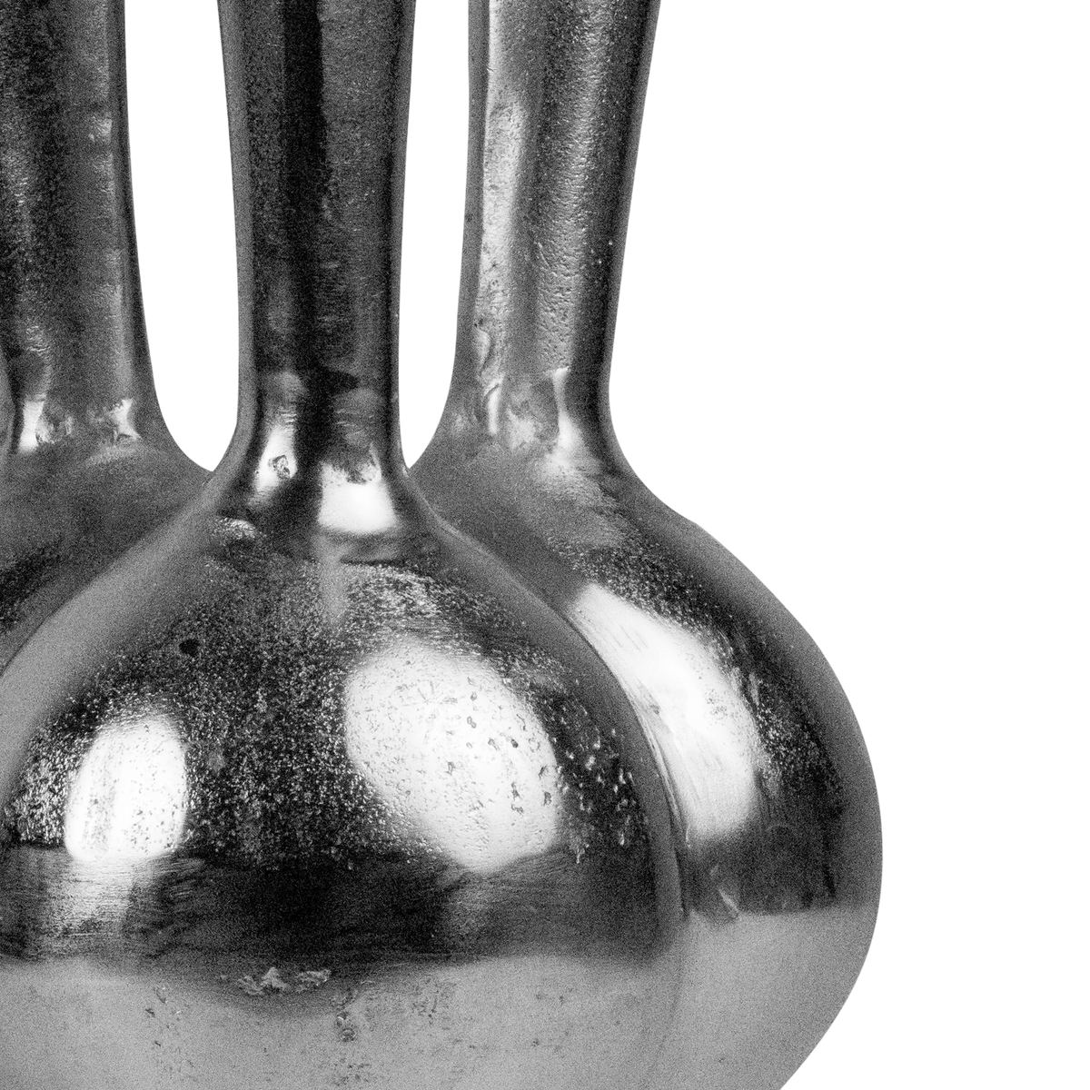 Vase 3/mouth ALU RAW/NI 26x26x38