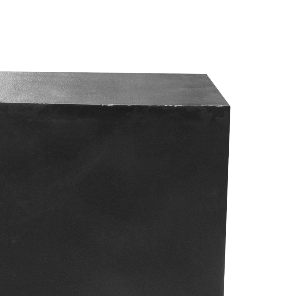 Column ALU RAW/MATT BLACK 35x35x89