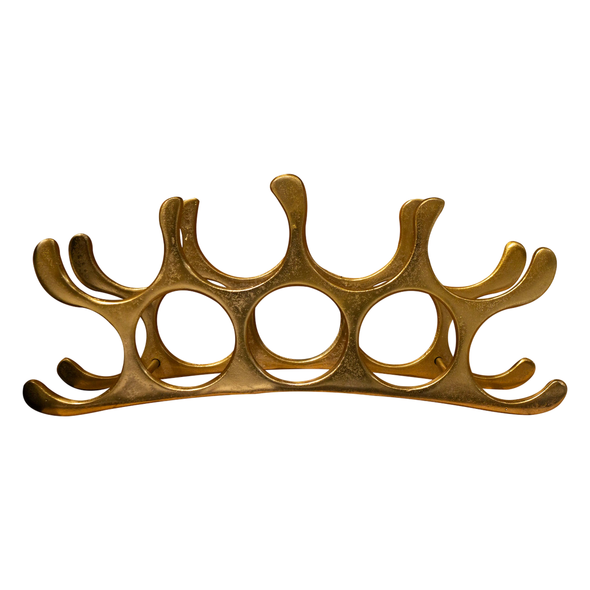 Wine rack ALU RAW/NEW BRONZE 55x13x24