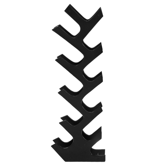 Wine rack ALU RAW/MATT BLACK 34x12x96