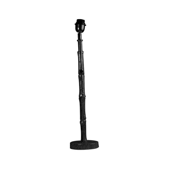 Table lamp twig ALU RAW/MATT BLACK 15x15x63