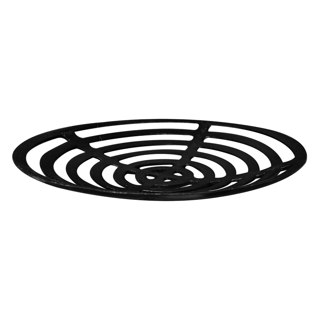 Plate ALU RAW/MATT BLACK 40x40x6