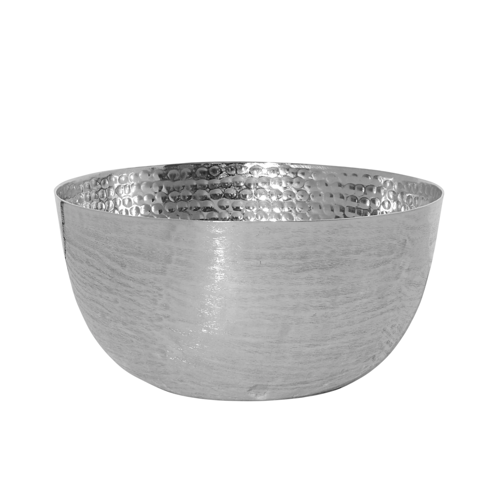 Bowl textcherd ALU/NI 29x29x14