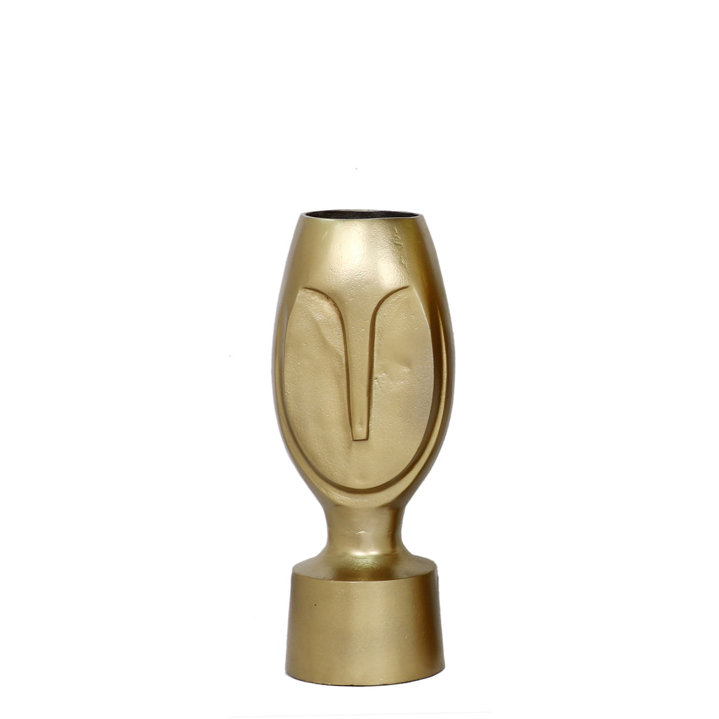 OUTLET Vase ALU RAW/NEW BRONZE 16x14x40