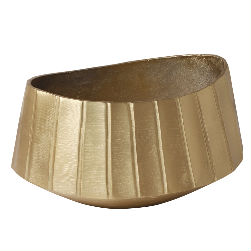 Vase ALU RAW/NEWBRONZE 39x28x20