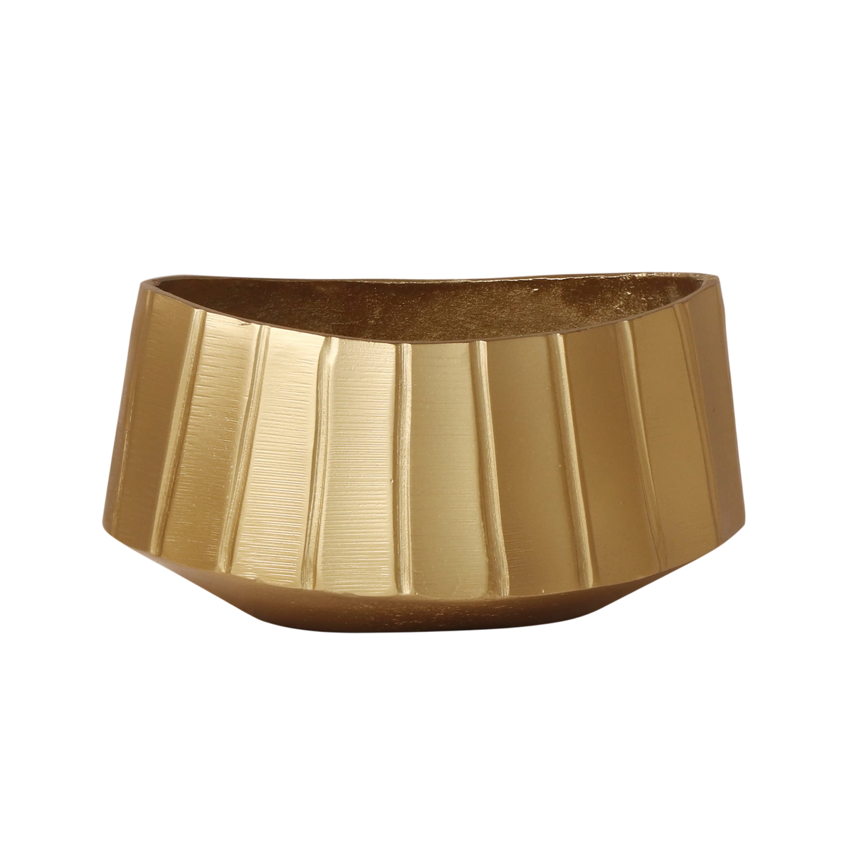 Vase ALU RAW/NEWBRONZE 26x19x14