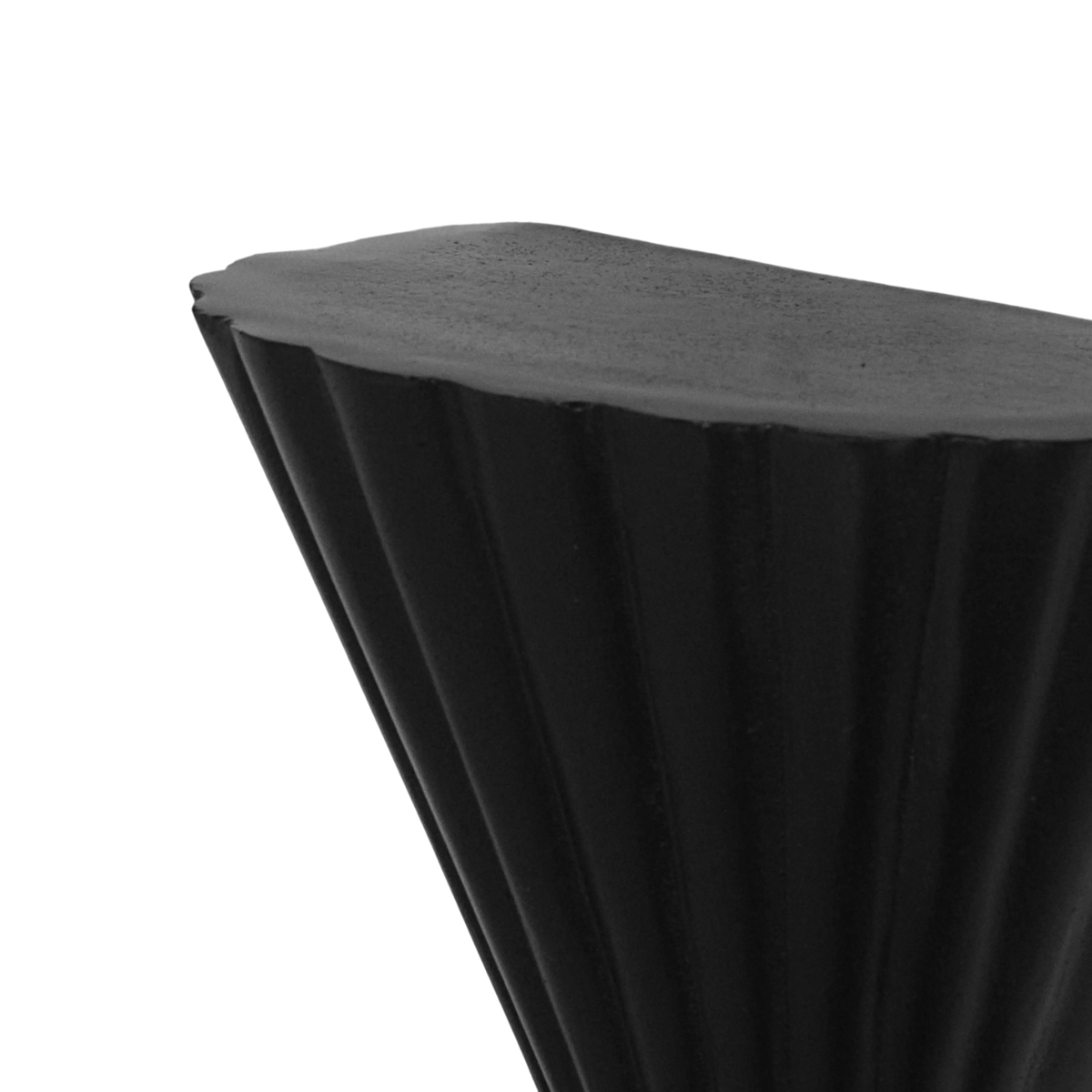 Wall shelf ALU RAW/MATT BLACK 29x20x36