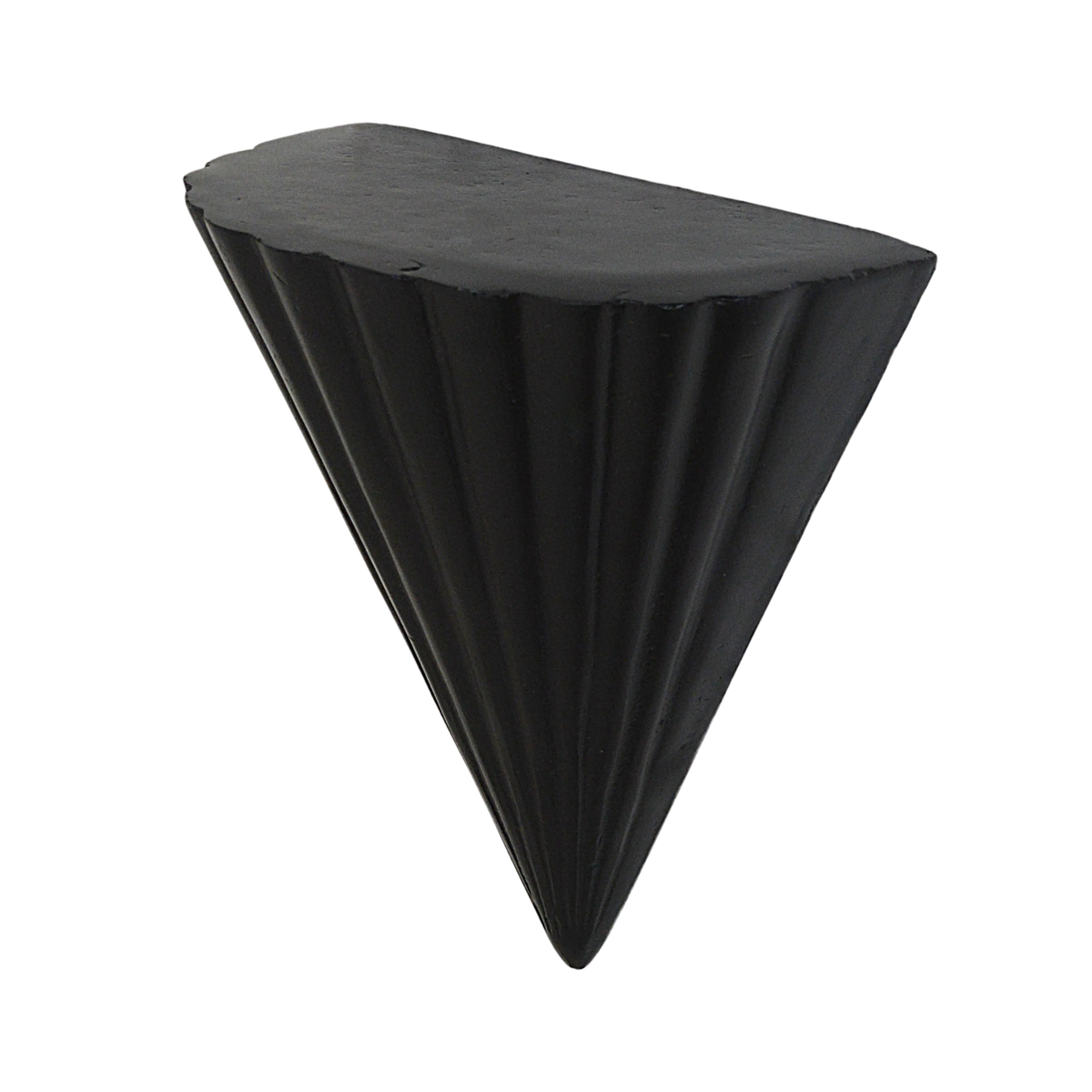 Wall shelf ALU RAW/MATT BLACK 25x17x29