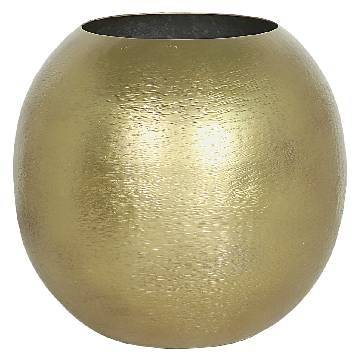 Vase ALU RAW/NEW BRONZE 43x43x38