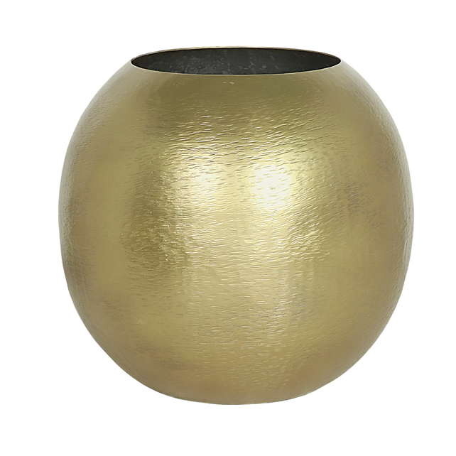 Vase ALU RAW/NEW BRONZE 34x34x32