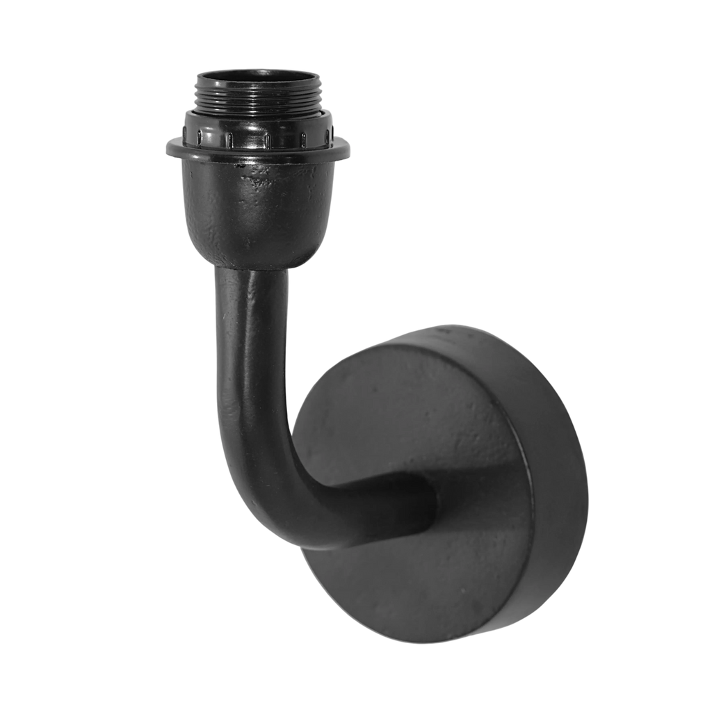 Wall lamp w/curve ALU/NEW BRONZE 15x10x20