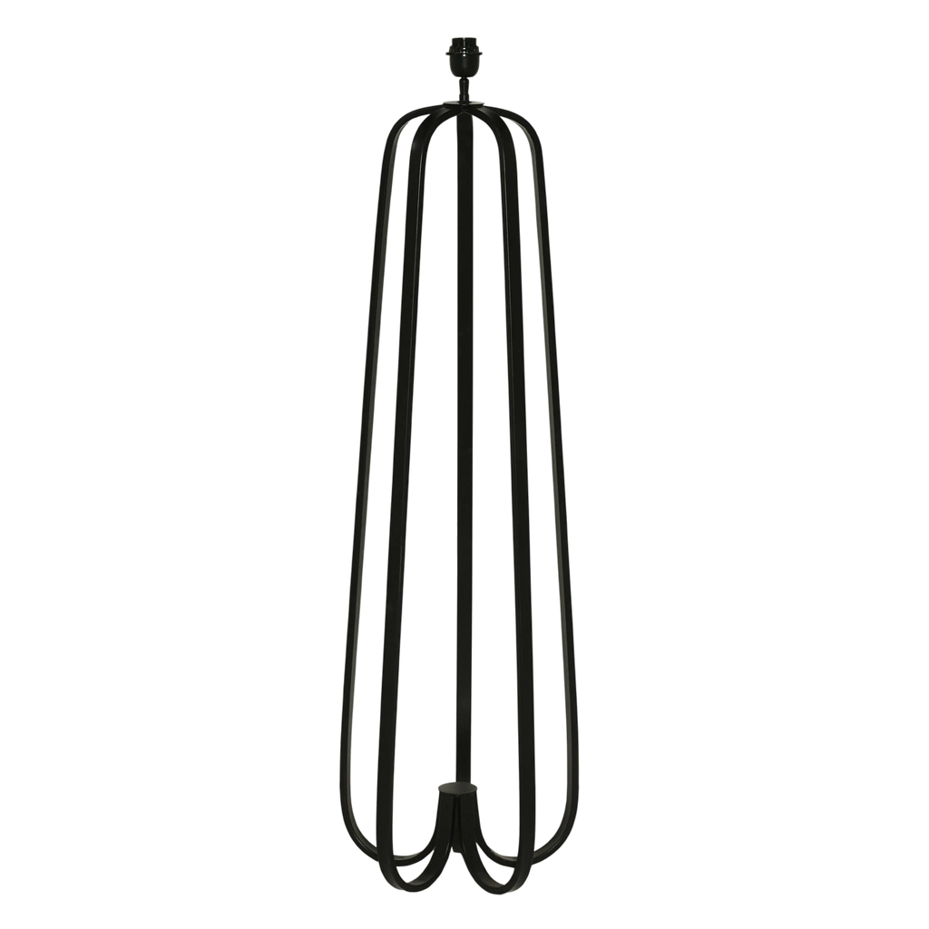 Floor lamp IR/MATT BLACK 40x40x134