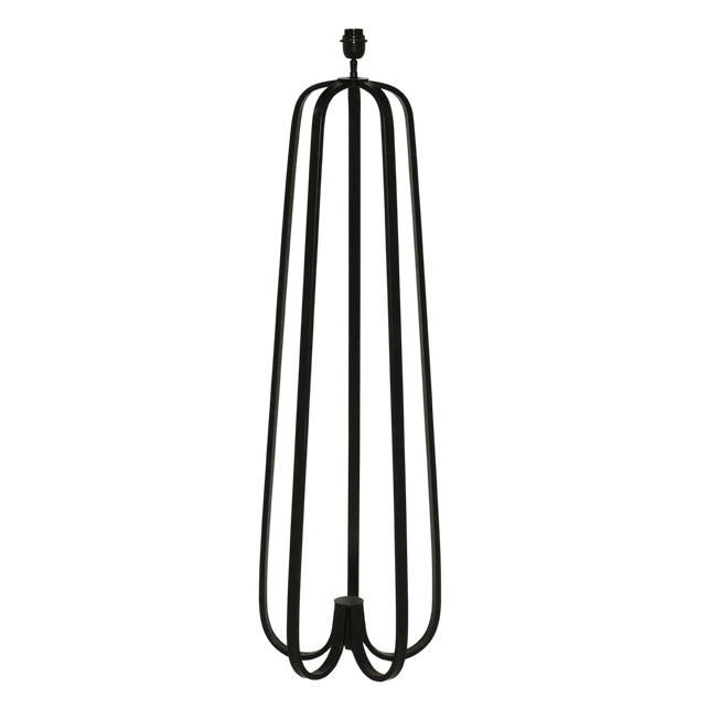 Floor lamp IR/MATT BLACK 40x40x134