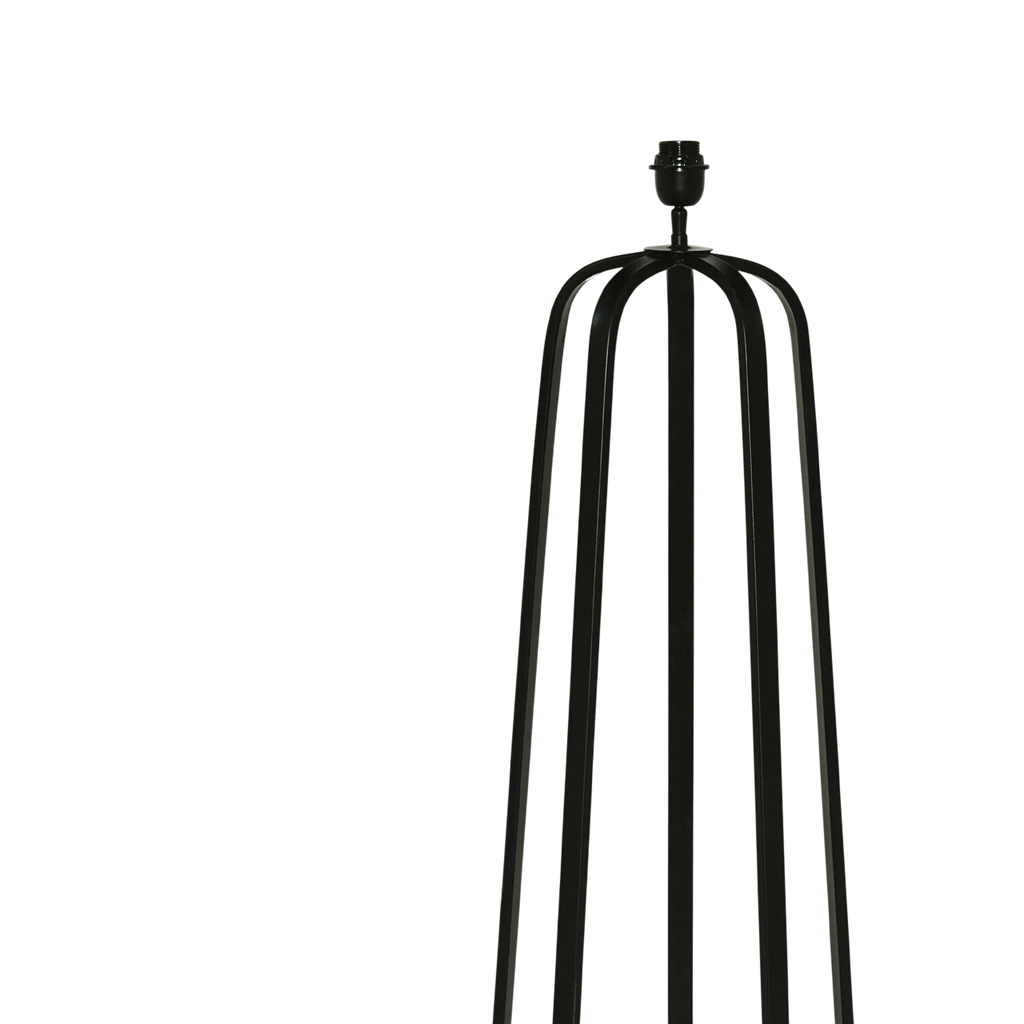 Floor lamp IR/MATT BLACK 40x40x134