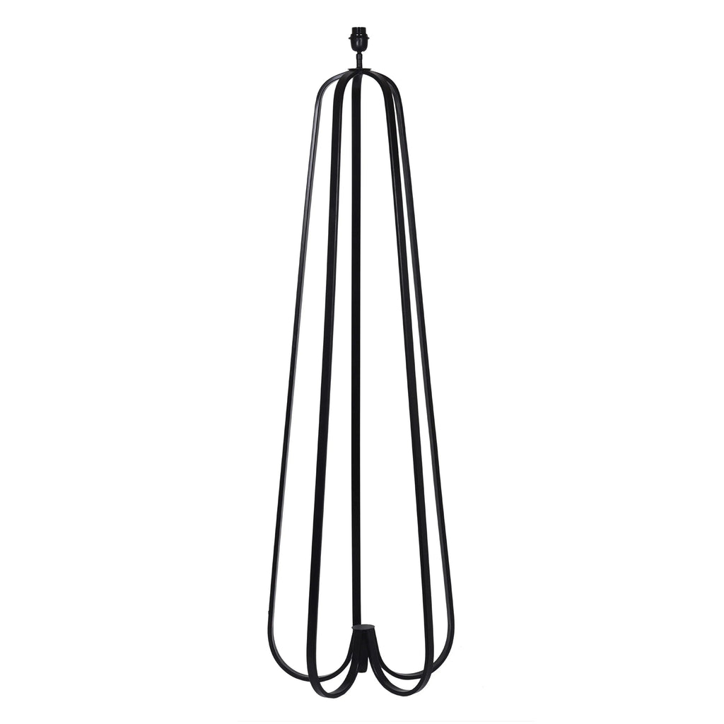 Floor lamp IR/MATT BLACK 51x51x180