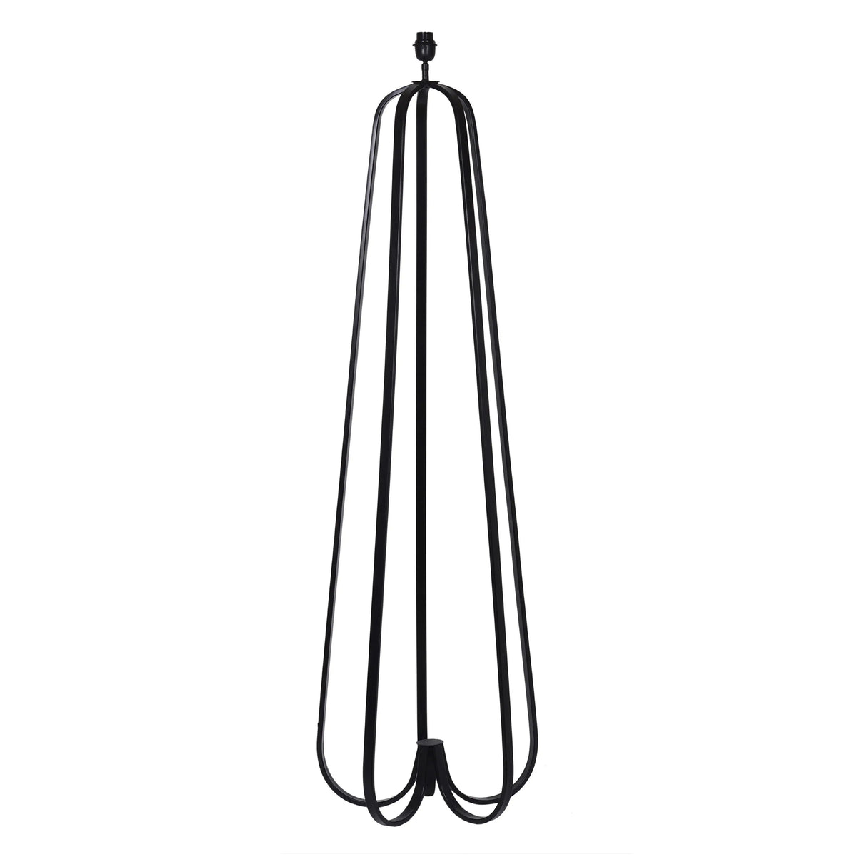 Floor lamp IR/MATT BLACK 51x51x180