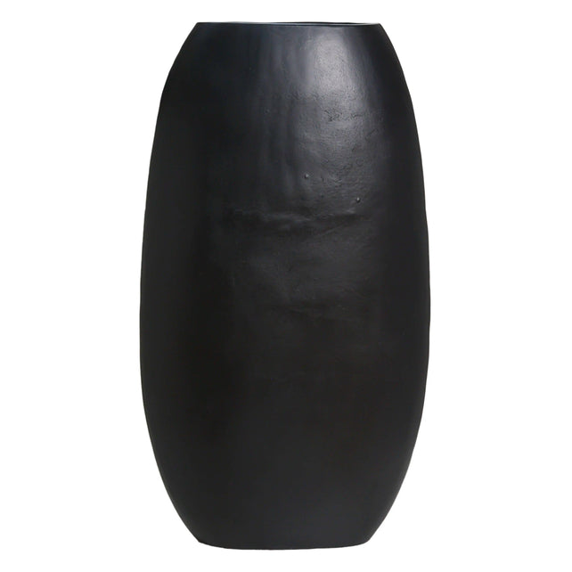 Vase ALU RAW/MATT BLACK 60x22x109