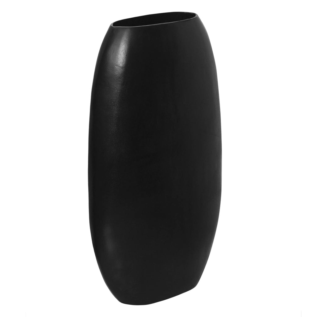 Vase ALU RAW/MATT BLACK 60x22x109