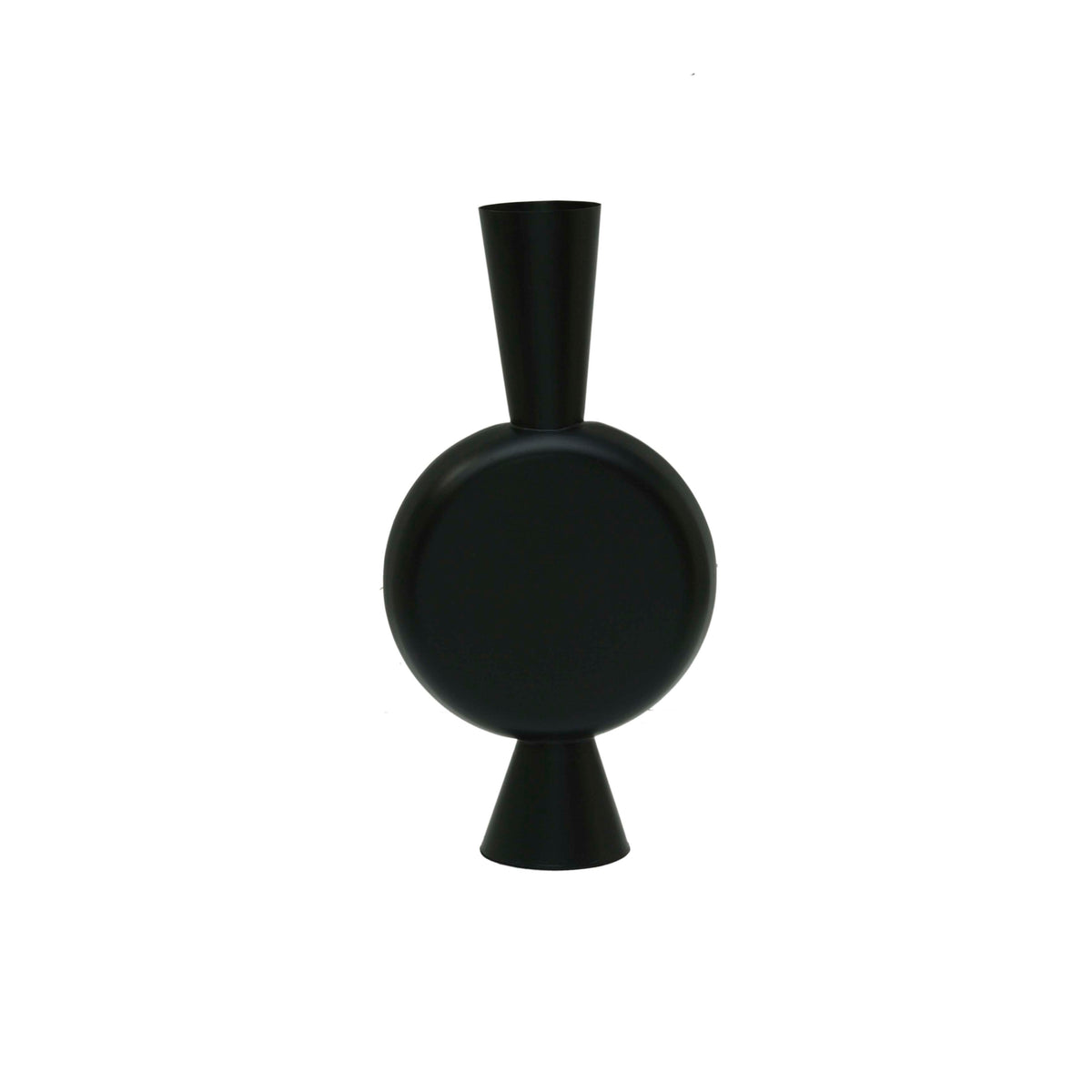 Vase IR/MATT BLACK 20x7x39