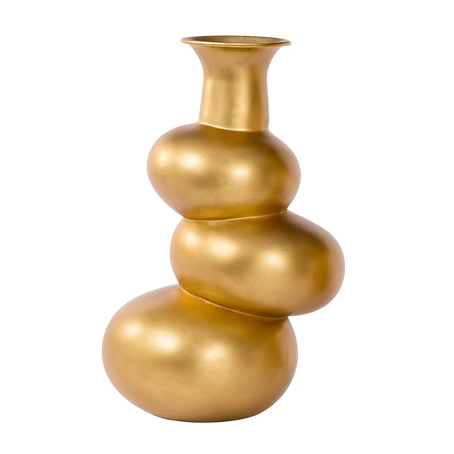OUTLET Vase ALU BRONZE 28x24x53