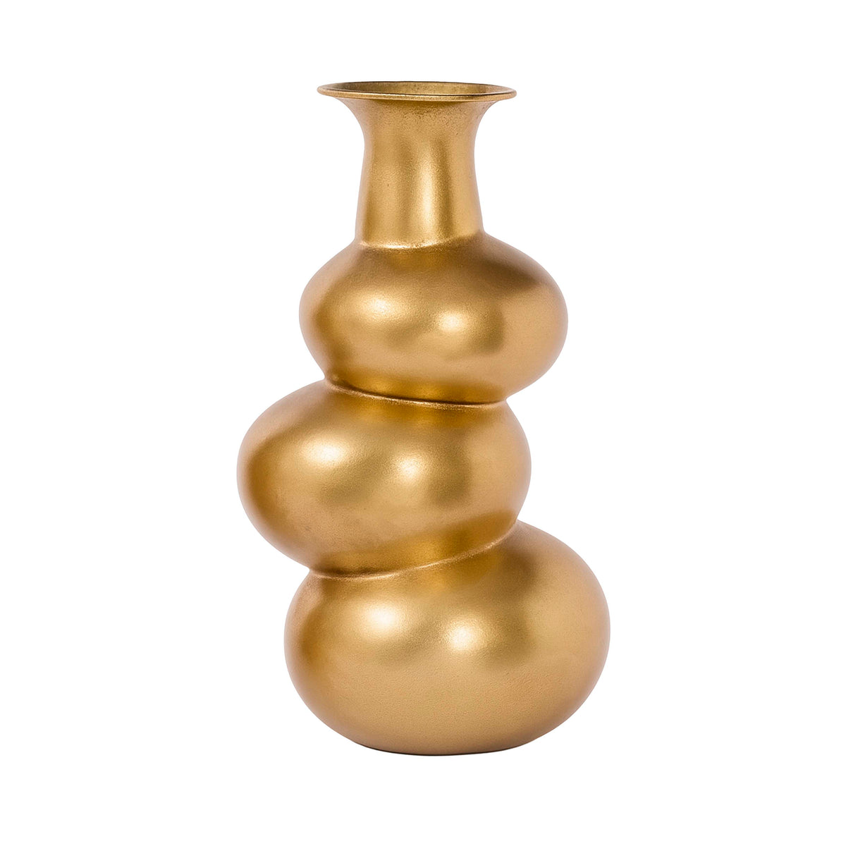 OUTLET Vase ALU BRONZE 20x20x44