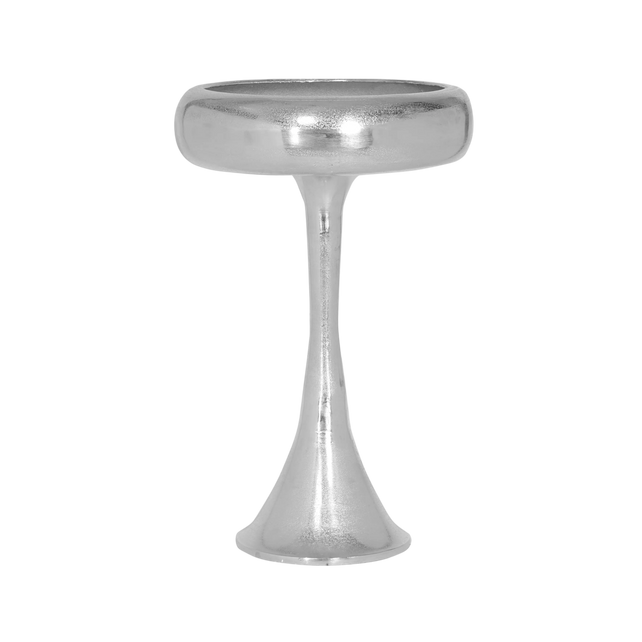 Planter on stand ALU RAW/NI 50x50x78
