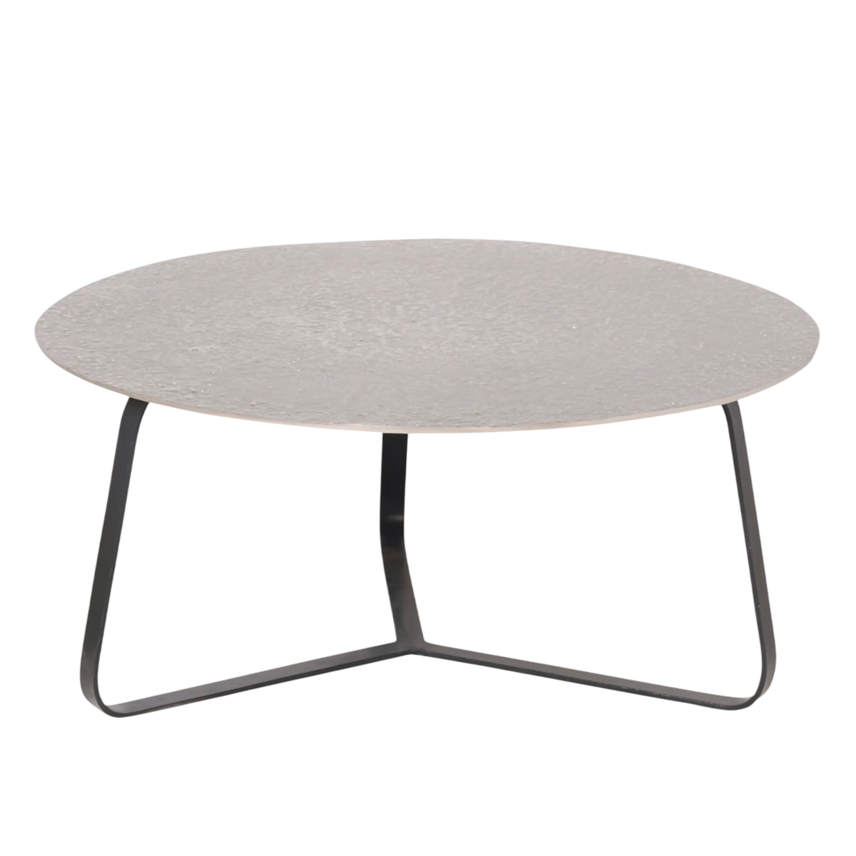 Side table ALU RAW/NI 80x80x35