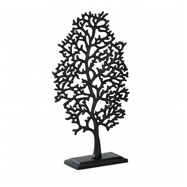 Decorative tree ALU RAW/MATTBLACK 42x10x75