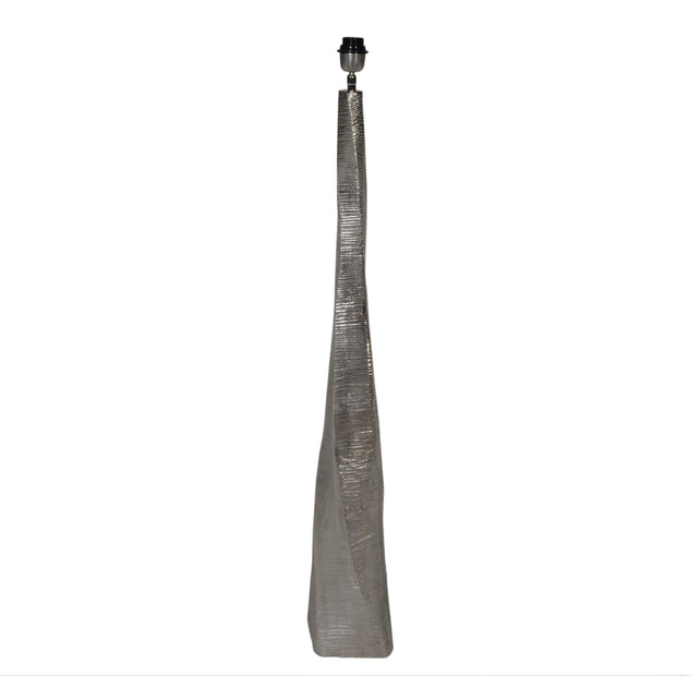 Floor lamp ALU RAW/NI 19x17x127