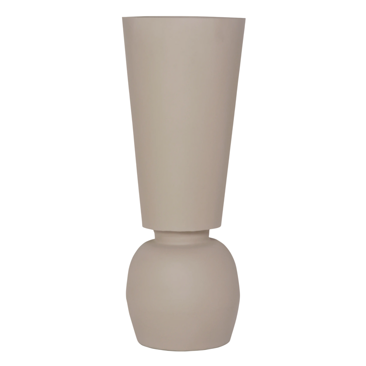 Vase IR/TAUPE 30x30x83