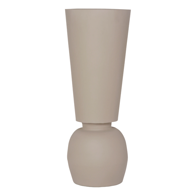 Vase IR/TAUPE 30x30x83