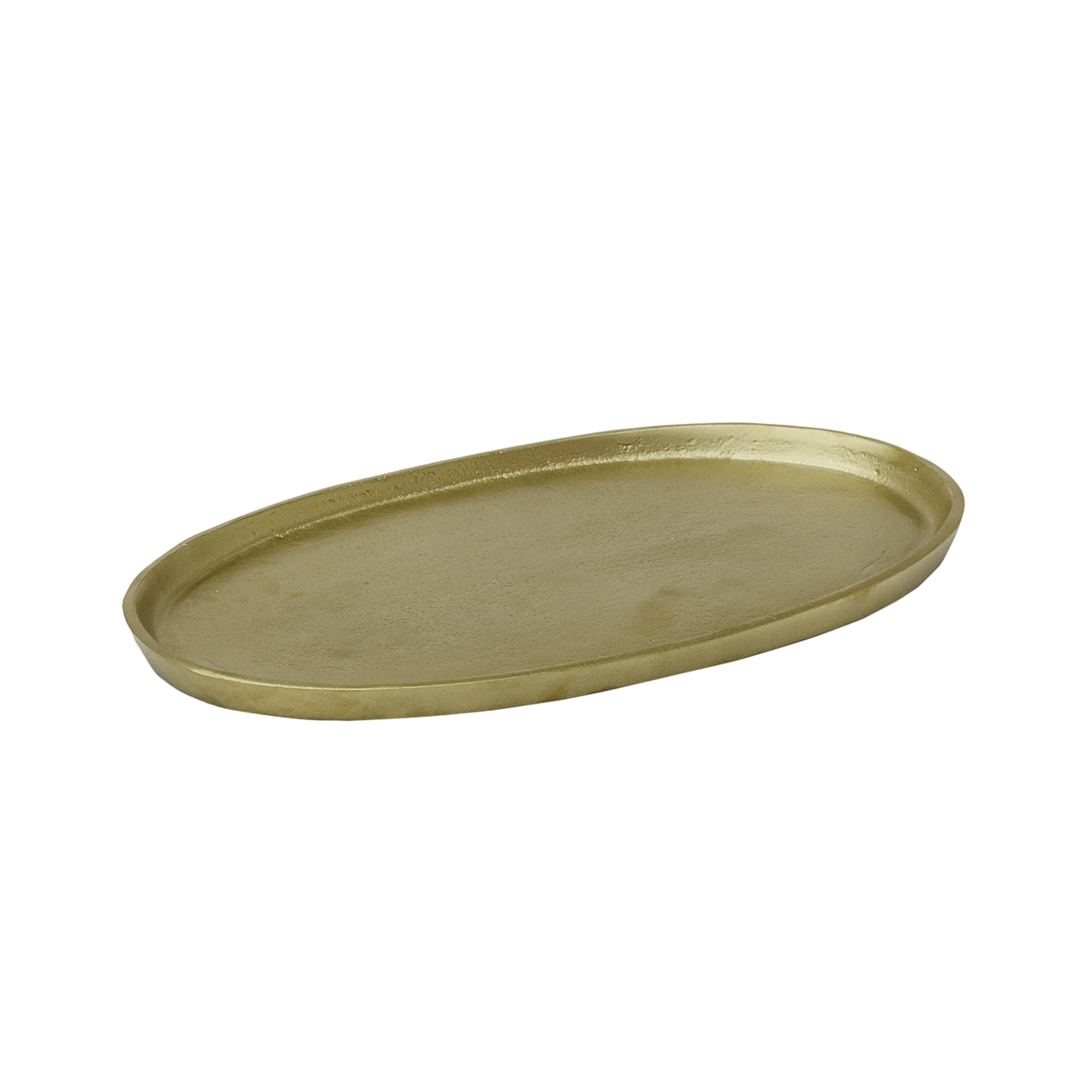Plate oval ALU RAW/NEWBRONZE 41x22x7