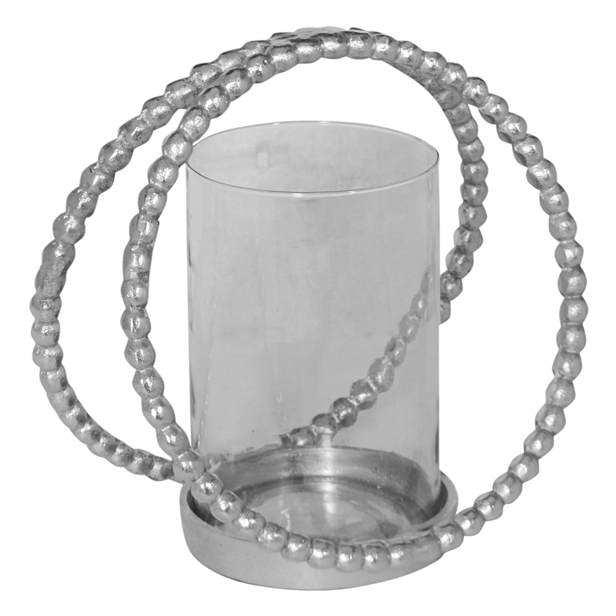 Hurricane w/clear glass ALU RAW/NI 24x16x24