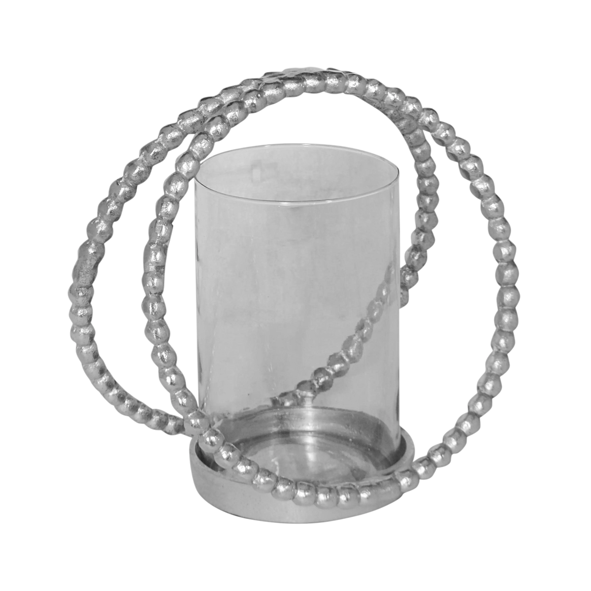 Hurricane w/clear glass ALU RAW/NI 16x12x18