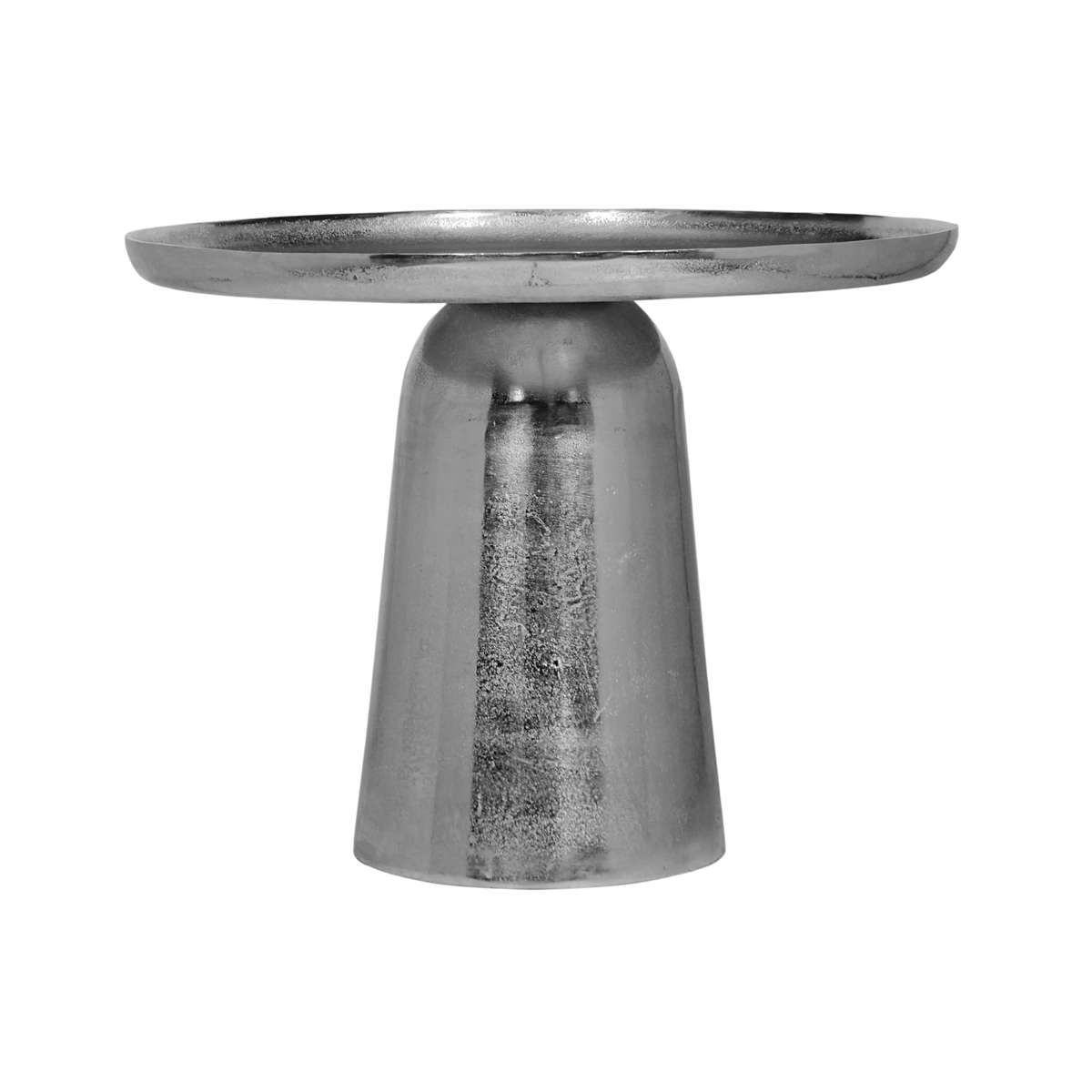 Side table ALU RAW/NI 66x66x50