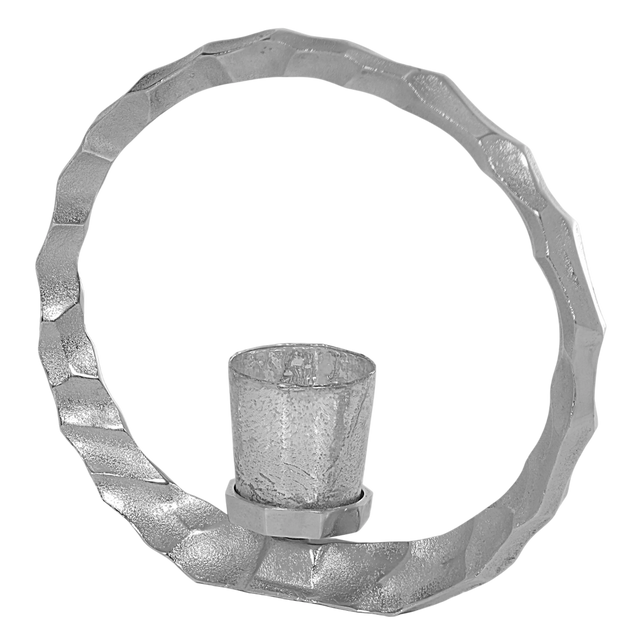 Hurricane w/silver glass ALU RAW/NI 42x10x39