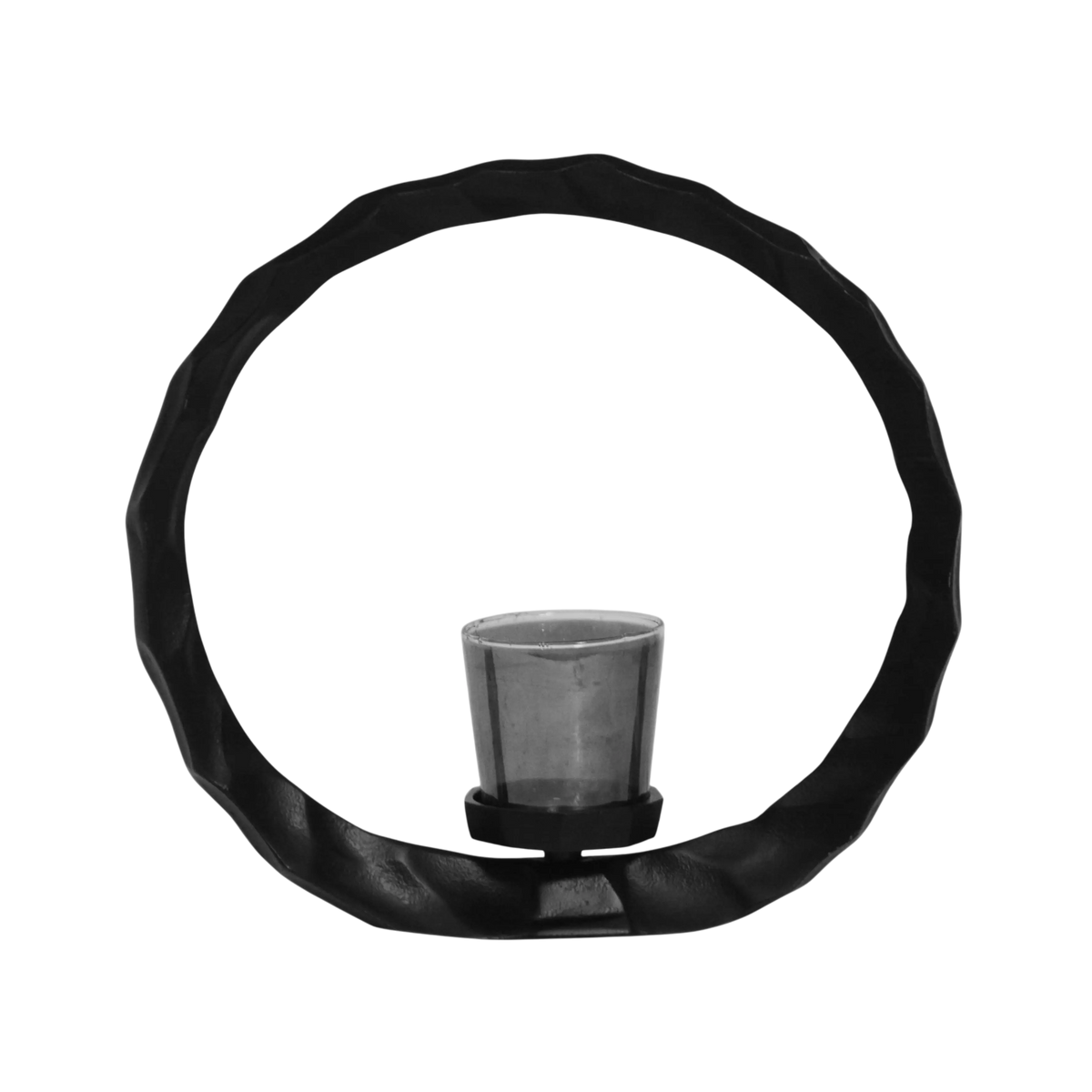 Hurricane w/grey luster glass ALU RAW/MATTBLACK 29x10x26