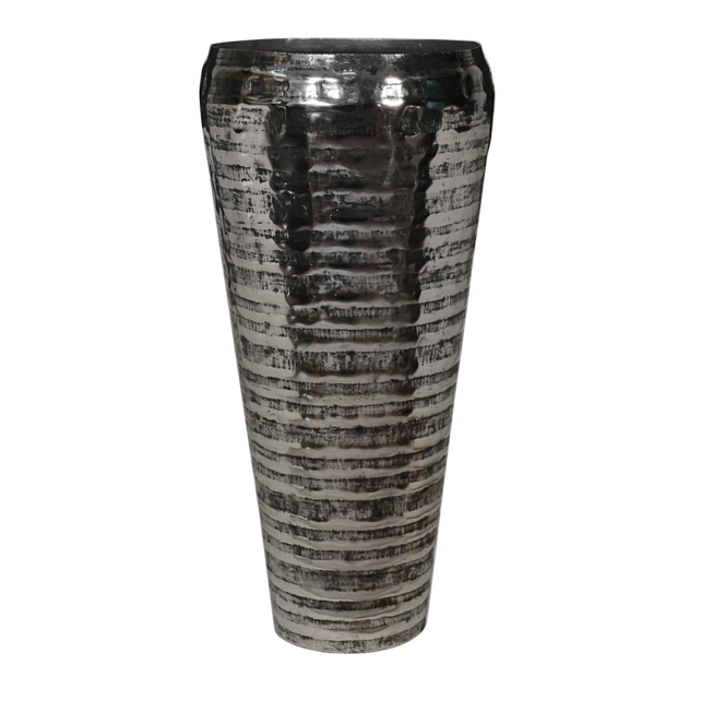 Vase ALU RAW/ANT.NI 57x57x121