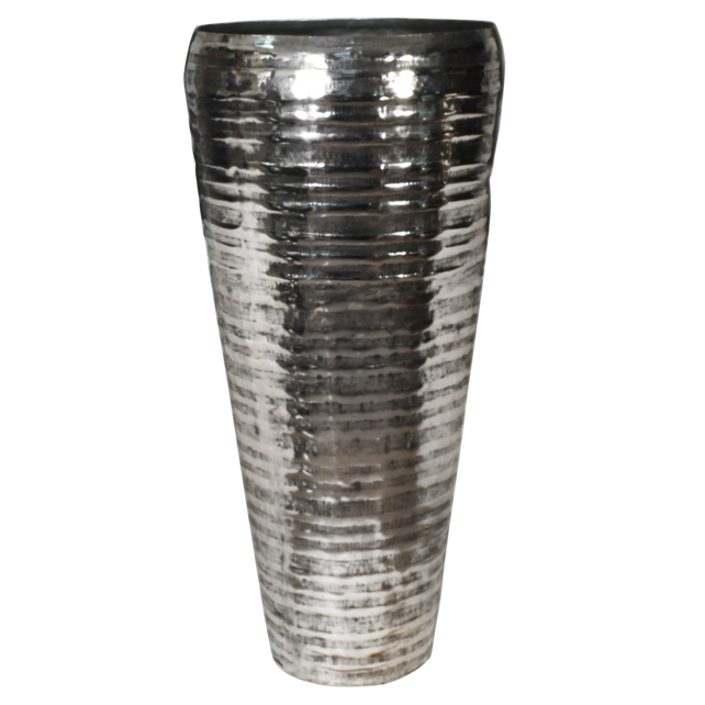 Vase ALU RAW/ANT.NI 73x73x153