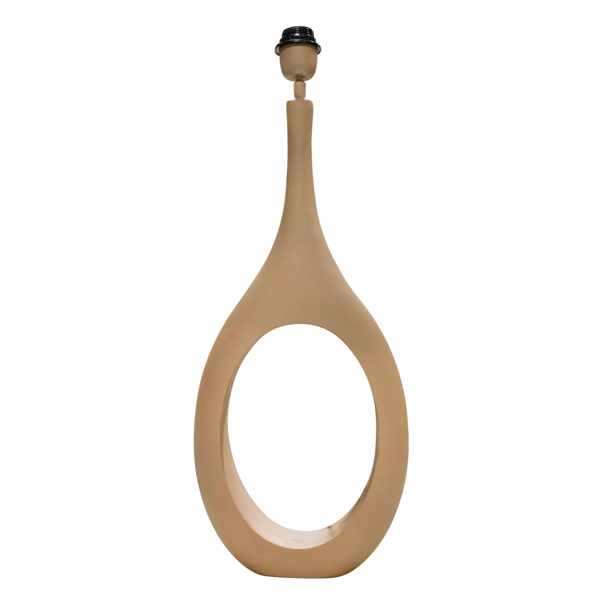 Table lamp ALU RAW/TAUPE 28x7x67