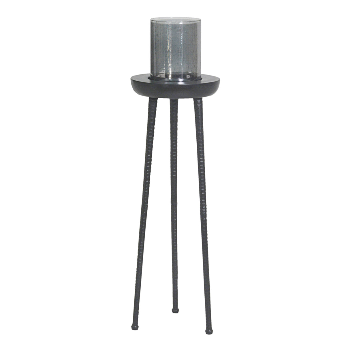 OUTLET Hurricane w/luster glass ALU RAW/MATTBLACK 35x35x122