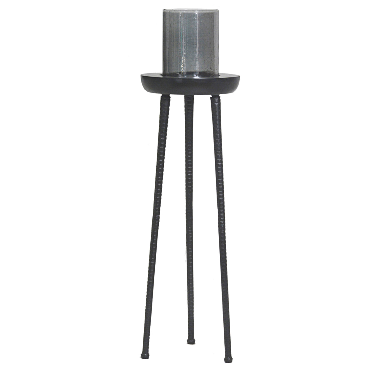 OUTLET Hurricane w/luster glass ALU RAW/MATTBLACK 35x35x122